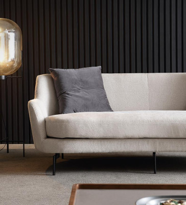 Sofa 4 Sëtzer Luxus Designer Canapé Sofa Luxus Polstersofa Italienesch Miwwelen