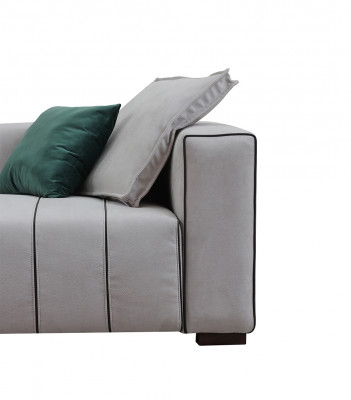Designer Miwwel Sofa Canapé 3 Sëtzer Polster Sofas Wunnzëmmer Canapéën Dräisëtzer