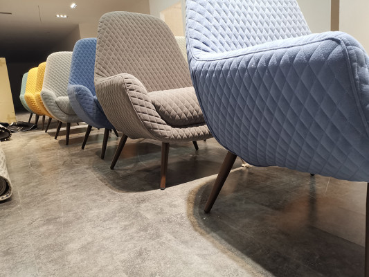 Club Still Miwwelen Design Fotell Luxus Stull Polster Cocktail Relax Bar Lounge