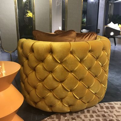 Ronnen Still Chesterfield Club Ronnen Canapé Couch Ronnen Entspanungssëtzer Gepolsterten Stull
