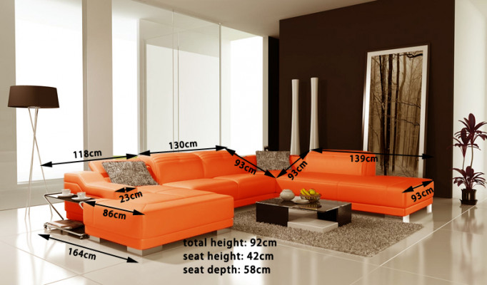 Garnitur Polster Eckcouch Designcouch Luxus Couchen Lieder Nei Sofa Sëtz Eck