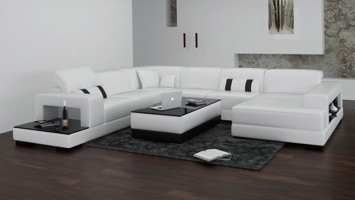 Luxus Canapéë Lieder Nei Sofa Sëtz Eck Garnitur Polster Wénkel Canapé Design Canapé