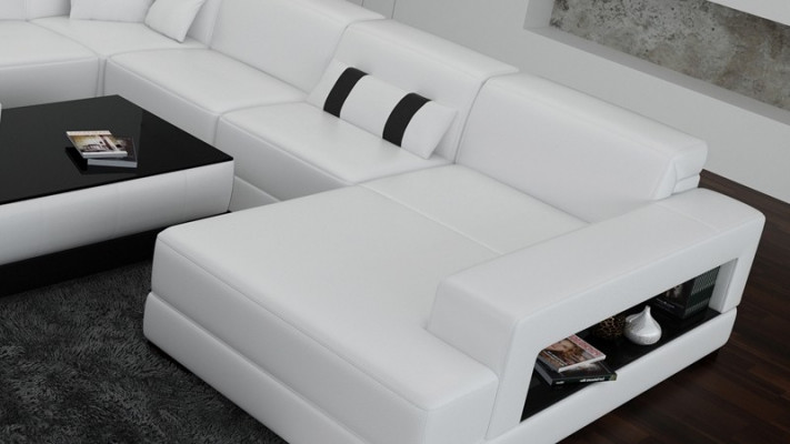 Luxus Canapéë Lieder Nei Sofa Sëtz Eck Garnitur Polster Wénkel Canapé Design Canapé