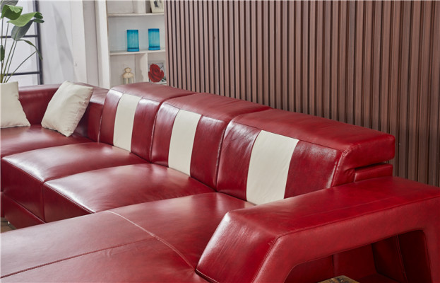 Canapé Sëtz Eck Garnitur Polster Eck Canapé Design Canapé Luxus Canapéen Lieder Nei