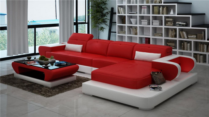 Ecksofa Sofagarnitur Lieder Sofa Eck Polster Hocker Set Rout Designer Kanapé Nei