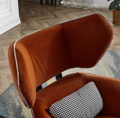 Lounge Luxus Fernseh Club Polster Sëtz Design Fauteuil Canapé Sofa Relax Stoff