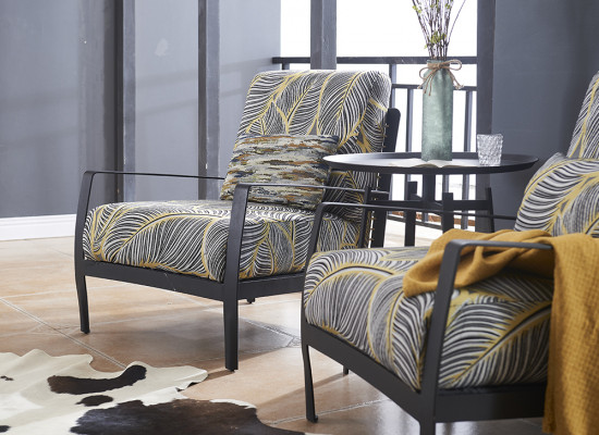 Fauteuil Design Canapé Sofa Sëtz Luxus Faarweg Entspanen Lieder Lounge Club Gepolstert
