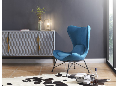 Bar Lounge Club Still Miwwel Design Fotell Luxus Stull Polster Cocktail Relaxatioun