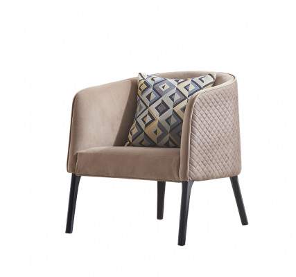 Luxus Stull Polster Cocktail Relax Lounge Club Still Miwwelen Design Fauteuil Beige