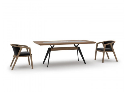 Luxus Komplett Iesszëmmer Iessdësch 4x Still Ariichtung Modernen Design