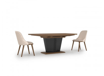 Iesszëmmer Set 5tlg Iessgruppe Modern Iessdësch Design 4x Stull Miwwelen