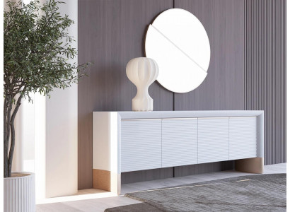 Iesszëmmer Design Sideboard Modern Holzkascht Luxus Miwwelen Nei