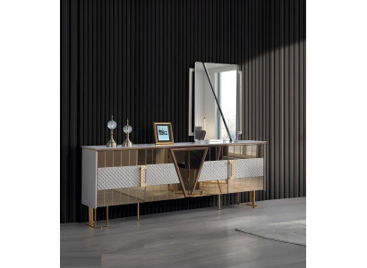 Moderne Sideboard Iesszëmmer Miwwelen Luxus Ariichtung Neit Spigel