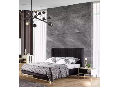 Schlofkummer Bett 2x Nuetsdësch Luxus Miwwelen 3st. Modern Better Nei