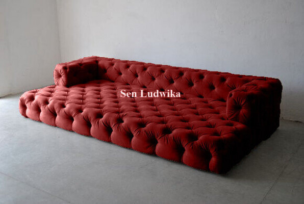 Design Chesterfield Sofagarnitur Grouss XXL Sofa 5-Sëtz Couch Polster Sofas