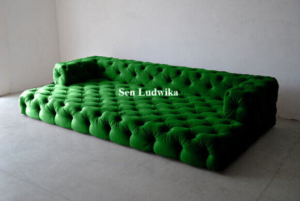 Design Chesterfield Sofagarnitur Grouss XXL Sofa 5-Sëtz Couch Polster Sofas