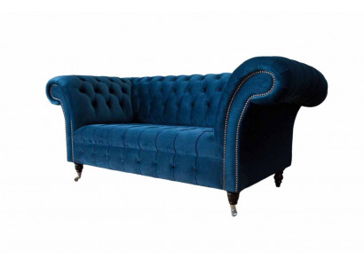 Chesterfield Sofa Canapé Polster Canapé 2er Couches Polster Zweesëtzer