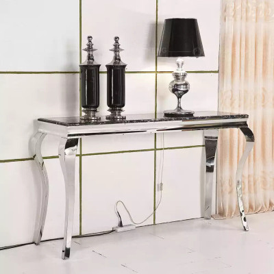 Metallsäitbord Edelstol Konsolendëscher Säitbord Luxus Ariichtung Miwwelen