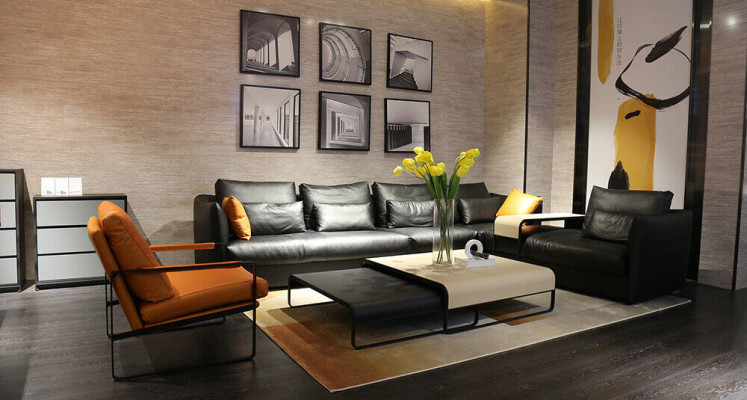 Italienesch Lieder Stil Wunnzëmmer Miwwelen Ecksofa Sofa Polster Garnitur Eckcouch