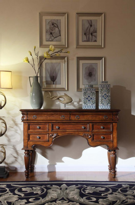 Sideboard Luxus nei gewénkelt Modern Wunnzëmmer Material Holz