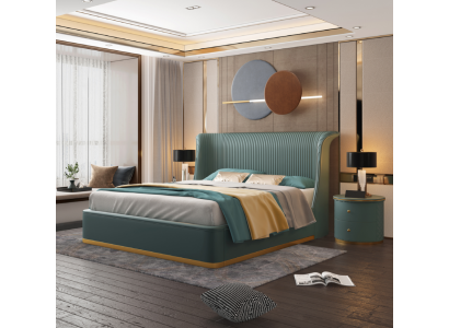 Designer Bett Schlofkummer Better Ariichtung Hotel Luxus Polster Nei