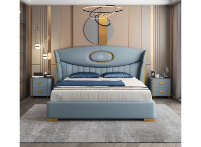 Bett Schlofkummer Modern Bettrahmen Neit Bett Polster Design Luxus Miwwelen