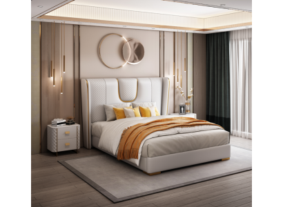 Duebel Hotel Better Schlofkummer Bett Polster Design Luxus Miwwelen Metall