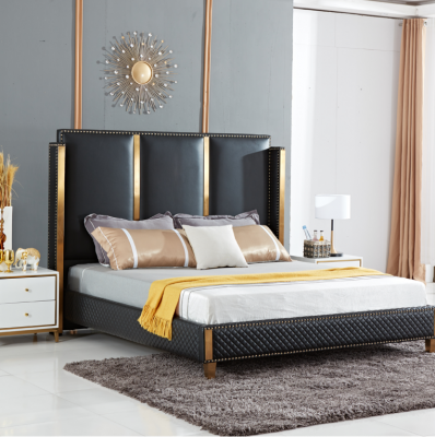Bett Këssen Design Luxus Duebel Hotel Better Bestiet Schlof Zëmmer 180x200cm
