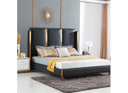 Bett Këssen Design Luxus Duebel Hotel Better Bestiet Schlof Zëmmer 180x200cm