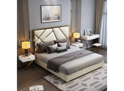 Bett Këssen Design Luxus Duebel Hotel Better Schlof Zëmmer 180x200cm