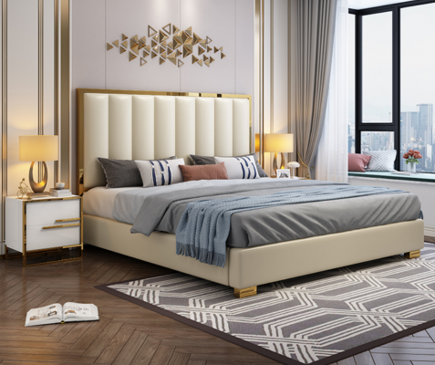 Bett Këssen Design Luxus Duebel Hotel Better 180x200cm Schlofzëmmer