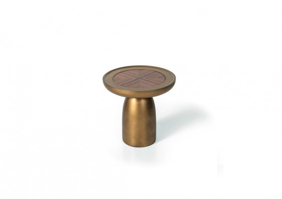 Niewentafel luxuriéis Gold Couchtisch Designer Dësch Wunnzëmmerdësch