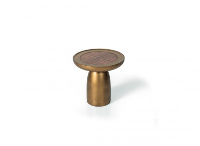 Niewentafel luxuriéis Gold Couchtisch Designer Dësch Wunnzëmmerdësch