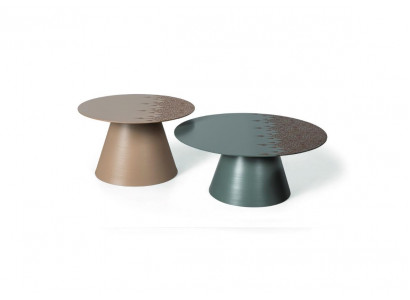 Doppel Set 2x Canapé-Dësch Modern Niewendësch Design Wunnzëmmer Dësch