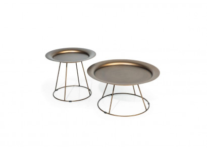 Designer Dësch Set 2x Wunnzëmmer Edelstol Modern Luxus Miwwelen