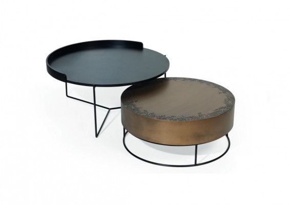 Designer Couchtische Wunnzëmmer Luxus Kaffisdësch Edelstol Dëscher Couchtëscher