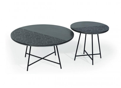 Couchtisch Modern Bäistelltisch Designer Wunnzëmmerdësch Schwaarz Dësch