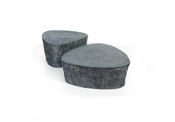 Couchdëscher Dësch Luxus Holz Dëscher Konsolen Design Miwwelen Set 2-stëckeg