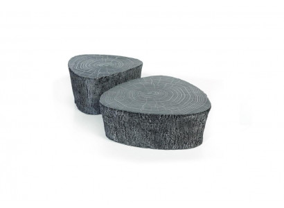 Couchdëscher Dësch Luxus Holz Dëscher Konsolen Design Miwwelen Set 2-stëckeg