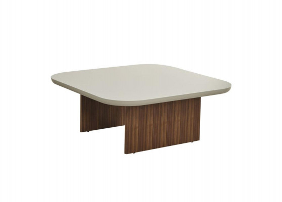 Canapé-Table Bësch-Table Wunnzëmmer Dësch Gro Holz Design Miwwelen