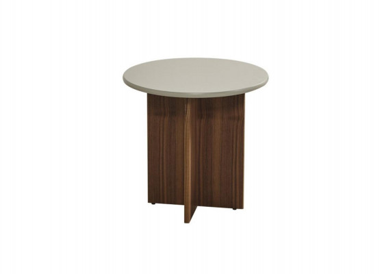 Dësch Niewendësch Couchdësch Wunnzëmmer Grouw Holz Design Miwwelen
