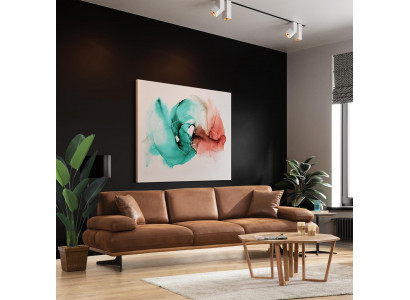 Viersëtzer Sofa Canapé Modernen Design Stoff Luxus Wunnzëmmer Polstersofa
