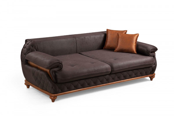 Wunnzëmmer Polstersoffen Modern Drësëtzer Sofa Canapé Luxus Polstermiwwelen