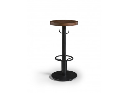 Ronnen Dësch Bistrot Dësch Modern Holz Braun Miwwelen Nei Luxus Design
