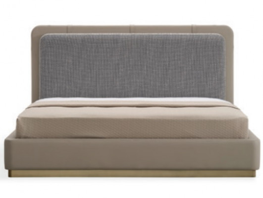 Schlofkummer Set Luxus Komplett Bett +2x Nuetsschränker 3tlg Modern Set