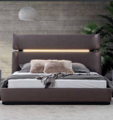 Schlofzëmmer Luxus Bett Modern stilvoll Modern Bett gro 180x200