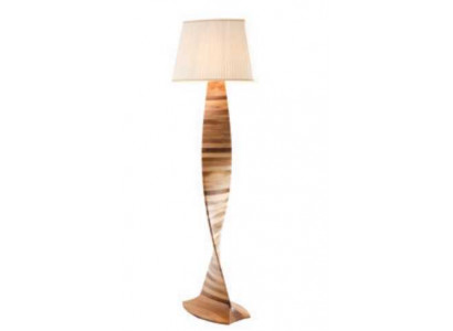 Luxus Stehlampe Wunnzëmmer Modernen Design Holz Steelutcht Luuchten