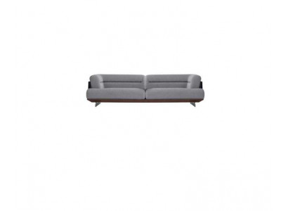 Luxus Sofa 3 Sëtzer Wunnzëmmer Polster Textil Dräisëtzer Canapé Luxus Design