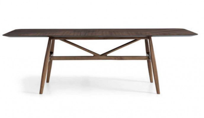 Moderne 6-Stéck Iesszëmmer Set Dësch 4x Still mat Anrichte Iessgarnitur Grupp