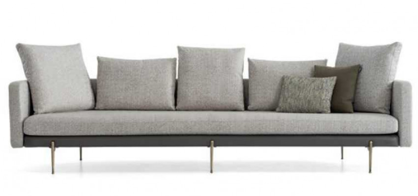 Wunnzëmmer-Set 8 Deeler Modernen Design Sofa Garnituren Luxus Sofae Couchette